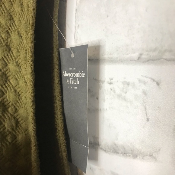 Dark Green Abercrombie and Fitch Skater Dress - Picture 3 of 8